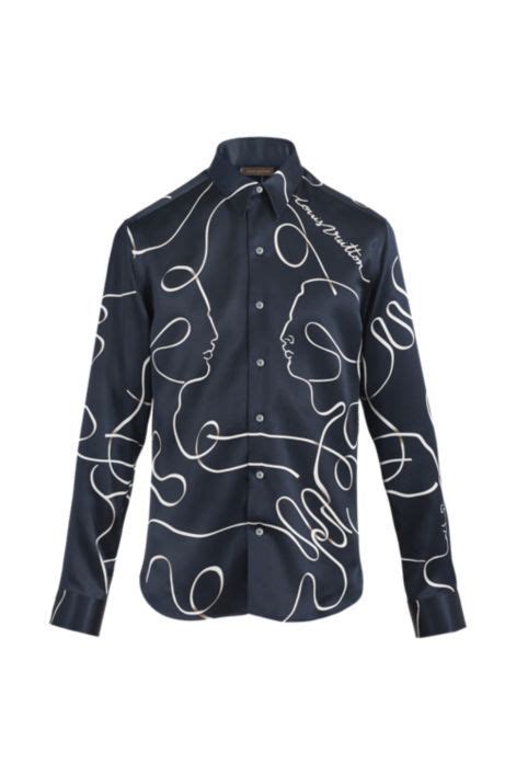 louis vuitton faces printed classic shirt|Classic Shirt .